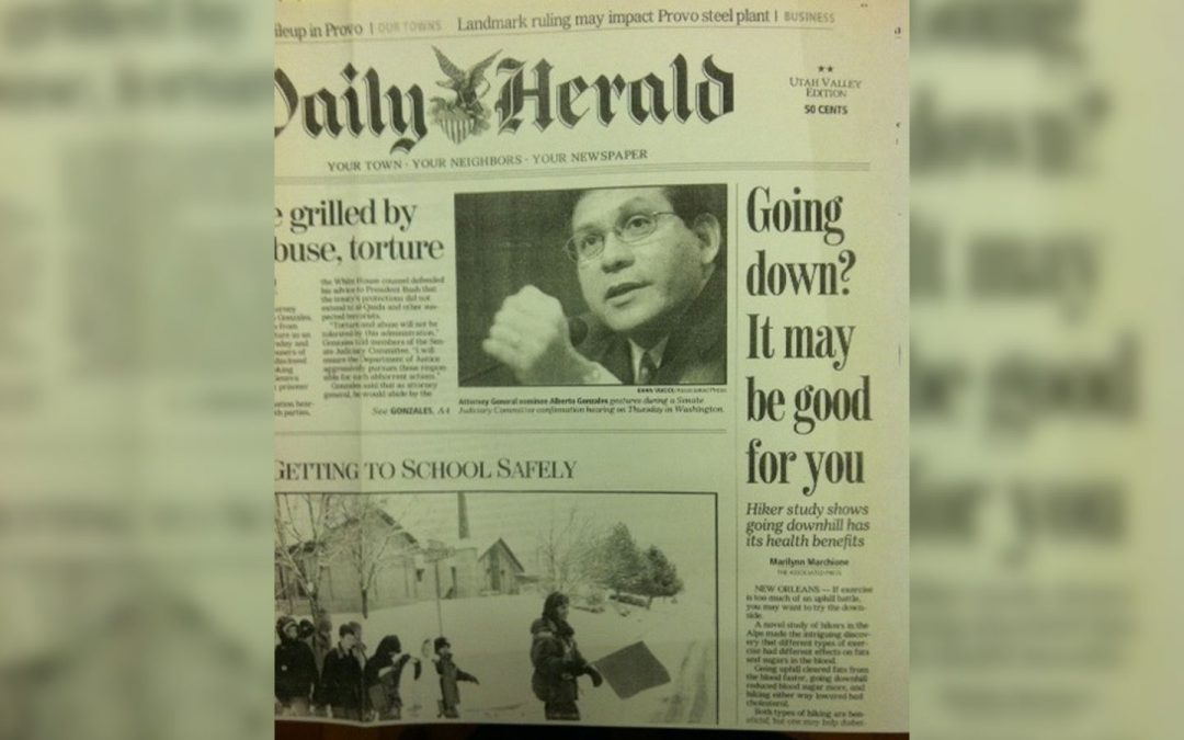 Unfortunate headline spotted in SLC