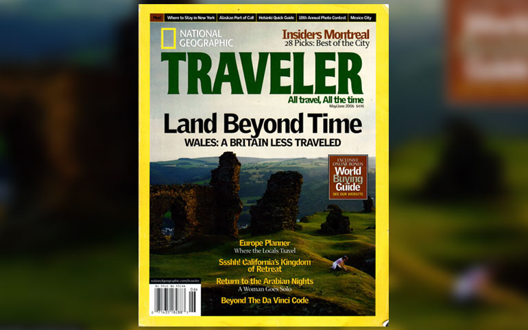 Somewhere Beyond Time: Jan Morris’s Wales in National Geographic Traveler